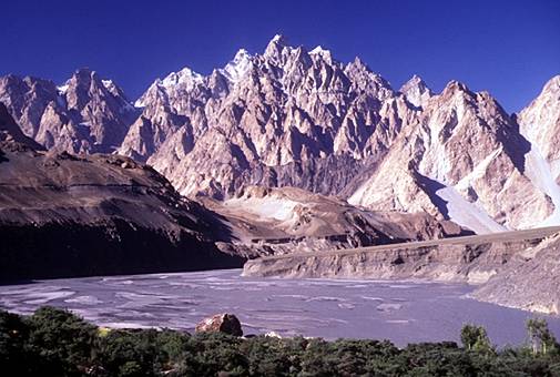 Hory Karakoramu, severní Pákistán